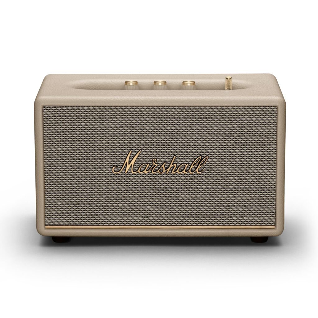 Marshall Acton III: Altavoz Bluetooth Inalámbrico Negro Con Sonido Poderoso y Estilo Único