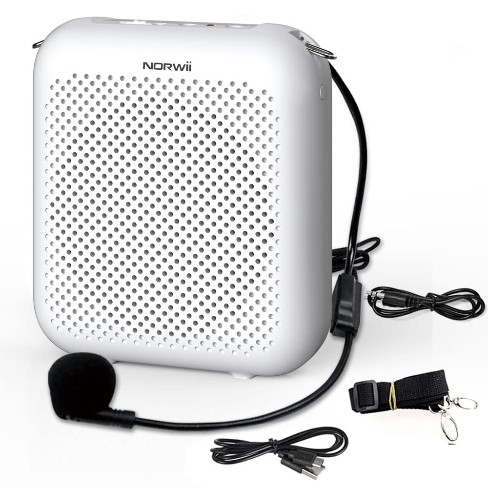 Norwii S358 Amplificador de Voz Recargable para Profesionales en Movimiento y Presentaciones