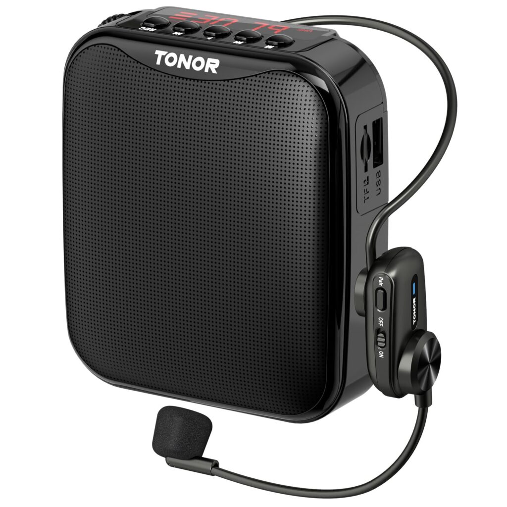 Potente altavoz inalámbrico Tonor para amplificar tu voz en cualquier ocasión