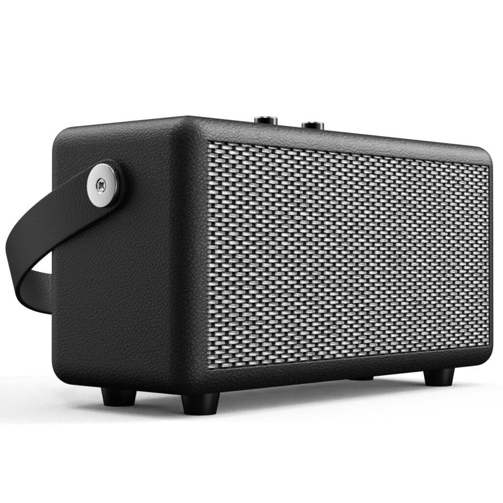 Altavoz Bluetooth Inalámbrico Retro con Graves Profundos para Disfrutar en Cualquier Lugar