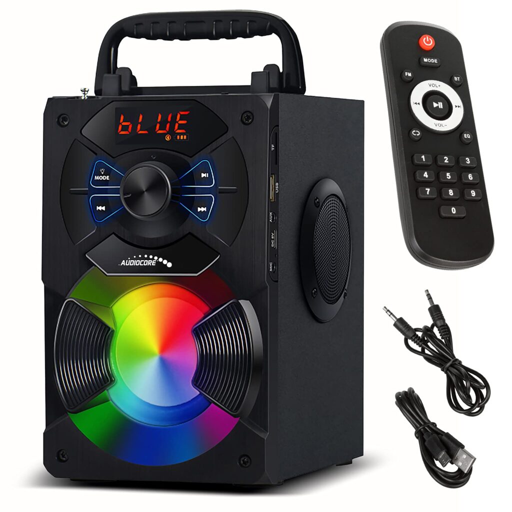 Audiocore AC730: El Altavoz Bluetooth Portátil Ideal para Música y Diversión Sin Límites
