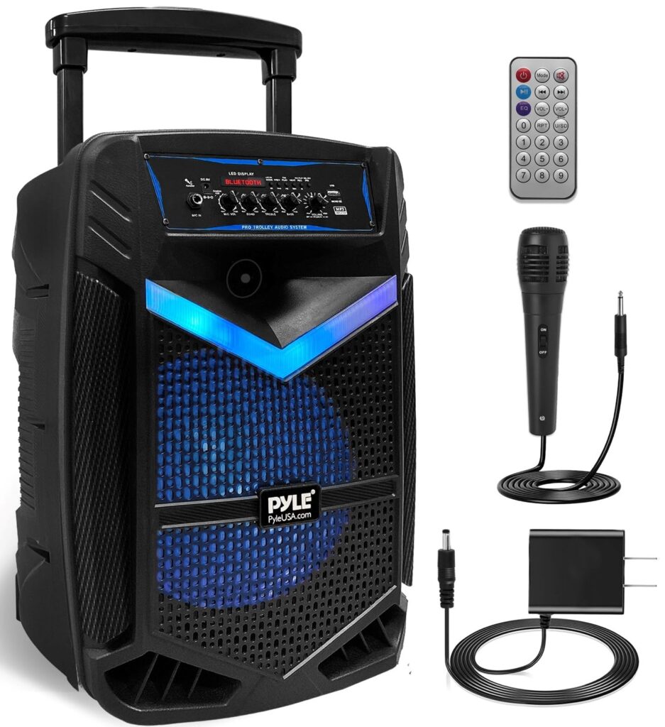 Disfruta de la música en cualquier lugar con el sistema de altavoces PYLE