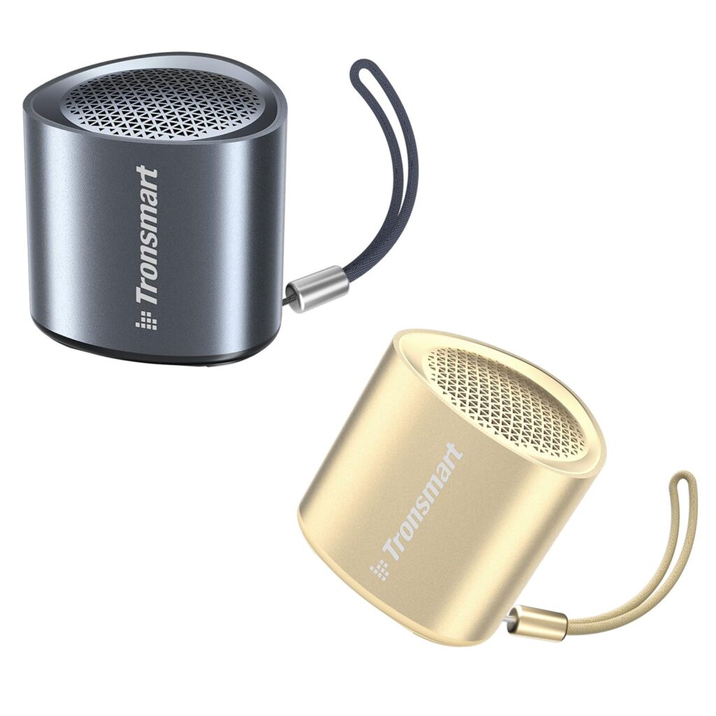 Tronsmart Nimo Altavoz Bluetooth Portátil, Sonido Estéreo y Diseño Impermeable para Aventuras