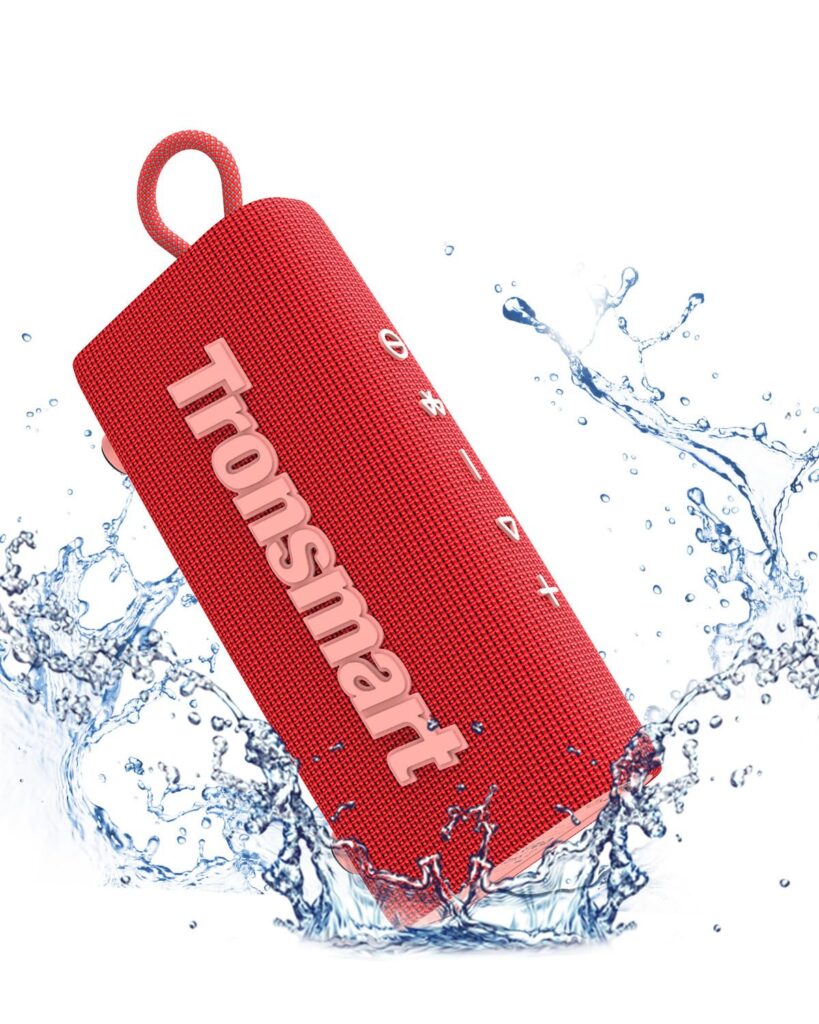 Tronsmart Trip: Altavoz Bluetooth Portátil, Impermeable y Con Calidad de Sonido Superior